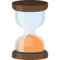 Hourglass emoji on Facebook